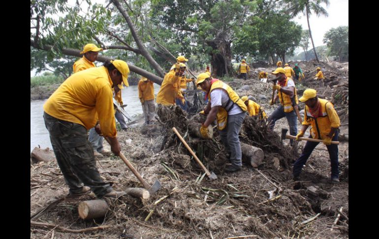 La Segob emite una declaratoria de emergencia para 127 municipios de Veracruz afectados por una tormenta tropical. NTX /