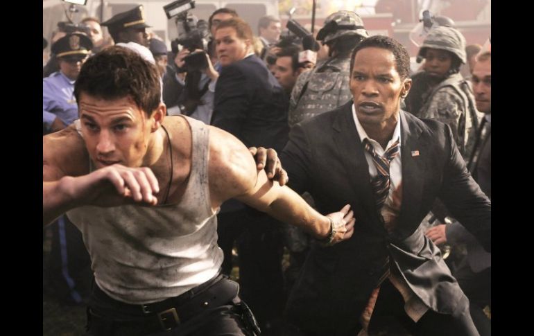 La acción de ''White House Down'' enmarca además, dramas muy humanos. EFE /