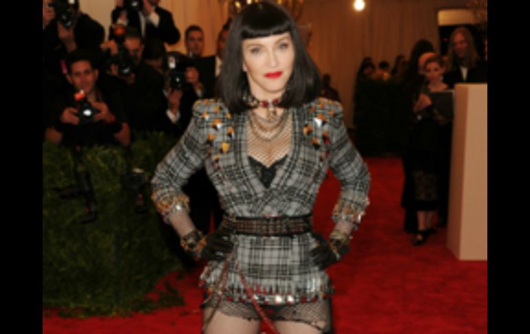 Madonna en la Gala del Met de Nueva York 2013. ARCHIVO /