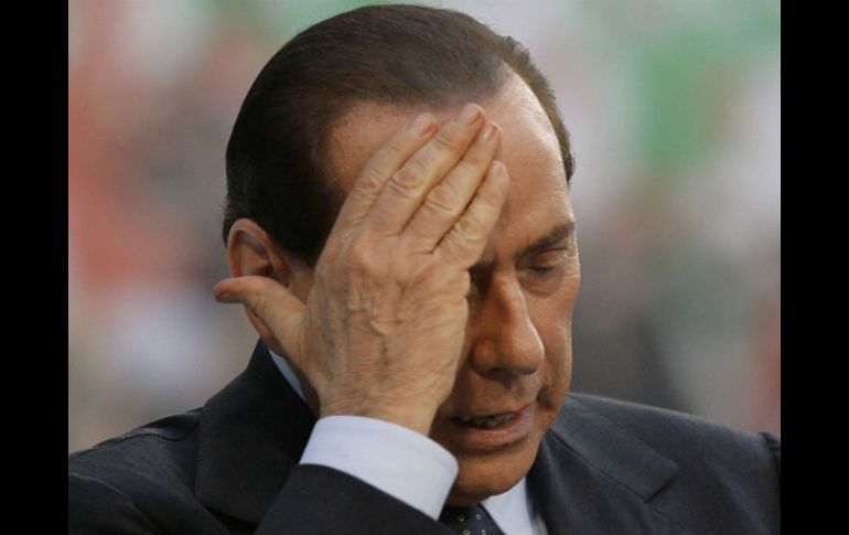 El lunes pasado el Tribunal de Milán condenó a Berlusconi a siete años de cárcel. ARCHIVO /