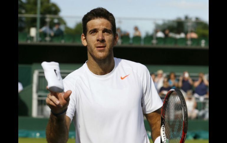 Juan Martin Del Potro se enfrentará en dos días al italiano Andreas Seppi en la siguiente etapa del Grand Slam. AP /