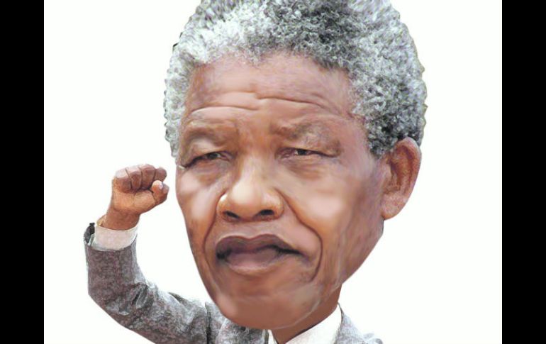 Nelson Mandela está batallando por su vida a sus 94 años. ESPECIAL /