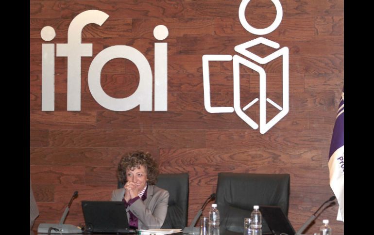 El recurso de revisión ante el IFAI fue turnado a la comisionada Jacqueline Peschard. ARCHIVO /