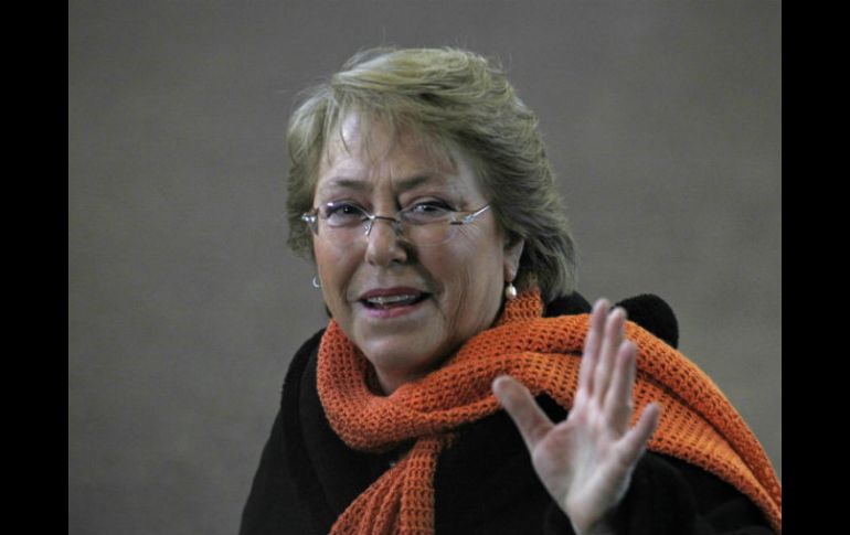 Bachelet obtiene el 68.34 por ciento del apoyo de los votantes de Nueva Mayoria. AP /