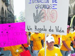 Toman las calles. El contingente tuvo como destino Plaza Universidad. EL INFORMADOR /