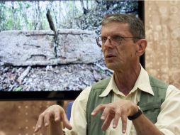 El investigador Iván Sprajc explicó que como  Chactún (Piedra Roja o Piedra Grande) toma su nombre por características del lugar. NTX /