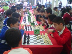 Actividades como torneo de ajedrez, presentes en la culminación de labores en Escuelas de Tiempo Completo. EL INFORMADOR /