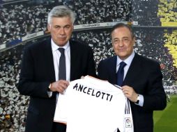 Carlo Ancelotti comenzará a conocer a su equipo de cara al próximo torneo en España. EFE /