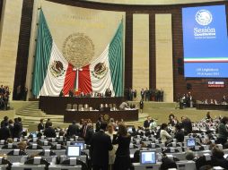 La Junta de Coordinación Política (Jucopo) de la Cámara de Diputados acordó martes la agenda de temas para el periodo extraordinario. ARCHIVO /