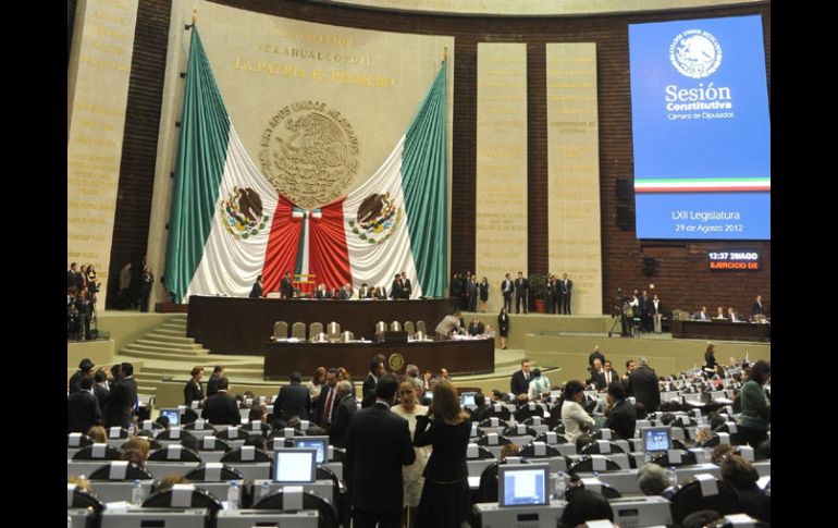 La Junta de Coordinación Política (Jucopo) de la Cámara de Diputados acordó martes la agenda de temas para el periodo extraordinario. ARCHIVO /