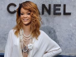 Rihanna aterrizó en la capital francesa para asistir al desfile de Chanel en París, Fashion Week. AFP /