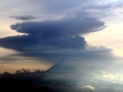 El Cenapred da a conocer que el volcán ha registrado 99 exhalaciones en las últimas 24 horas. NTX /