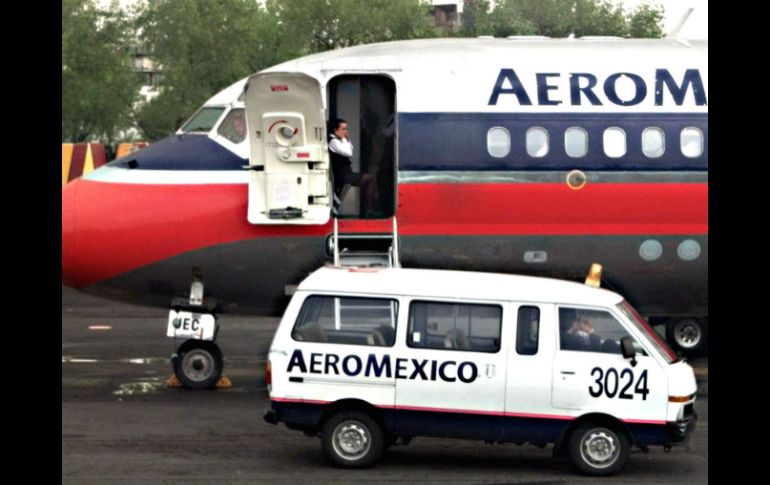 La azafata trabaja para la aerolínea Aeroméxico y se encuentra a las órdenes del Ministerio Público. ARCHIVO /