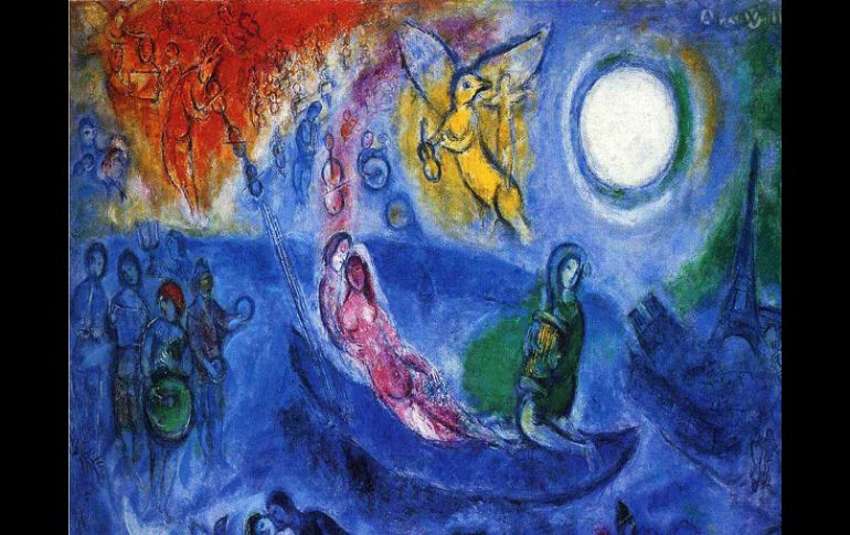 En 1887 nace el pintor y grabador francés de origen ruso Marc Chagall. ARCHIVO /