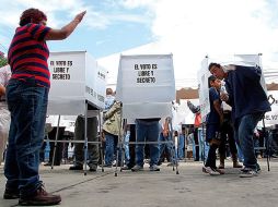 La jornada electoral iniciará a las 08:00 horas y los votantes podrán acudir a sufragar a alguna de las tres mil 501 casillas. ARCHIVO /