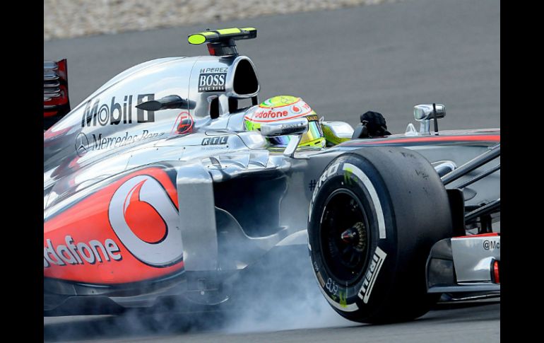 Sergio no sumaba desde la carrera en Montmeló. EFE /