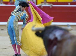 El novillero Rafael Cerro fue uno de los toreros que participaron. EFE /