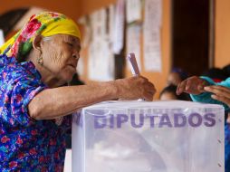 Los 5.4 millones de electores podrán votar para elegir alcaldes y diputados locales. NTX /