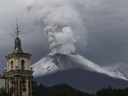 El Semáforo de Alerta Volcánica se mantiene en Amarillo Fase Tres. AP /