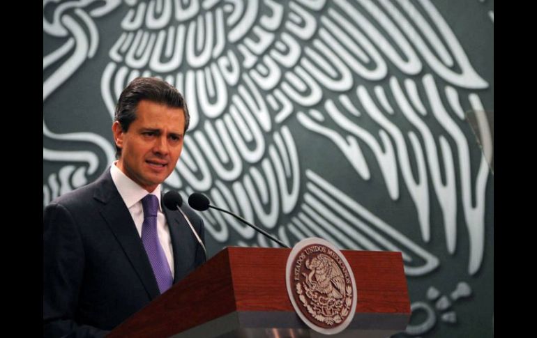 Peña Nieto asegura que corresponde ahora a los candidatos y partidos políticos acatar la decisión ciudadana expresada en las urnas. ESPECIAL /