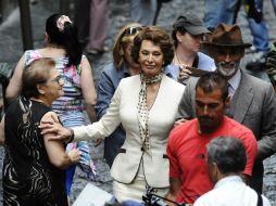 Loren actuará en el filme ''La voz humana'', inspirada en un monólogo de Jean Cocteau. AFP /