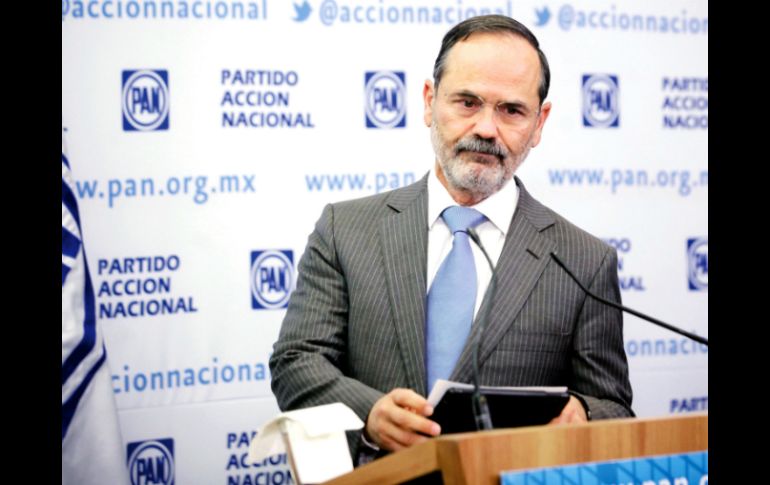 Gustavo Madero asegura que las condiciones del Pacto se deterioraron de manera importante. ARCHIVO /