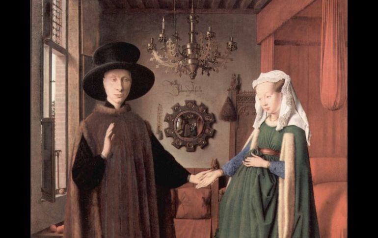 En 1441 muere el pintor flamenco Jan van Eyck. (Foto: El matrimonio Arnolfini). ARCHIVO /