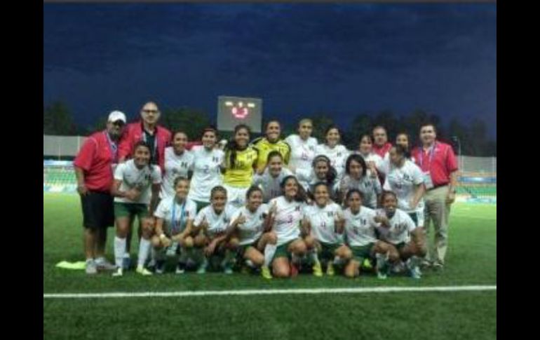 Las mexicanas van con paso firme en el torneo. ESPECIAL /