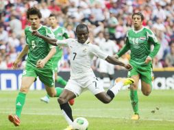 Frank Acheampong fue el encargado de cerrar los tres tantos que harían de Ghana el cuadro ganador del tercer sitio. AFP /