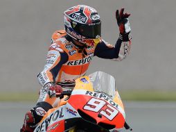 Márquez ya tiene dos puntos de ventaja sobre Dani Pedrosa. AP /