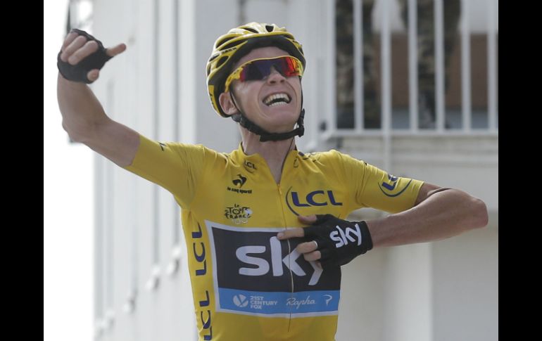 Christopher Froome domina la etapa y la competencia. AP /