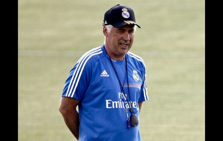 Carlo Ancelotti inicia su era al frente de su nueva escuadra. EFE /