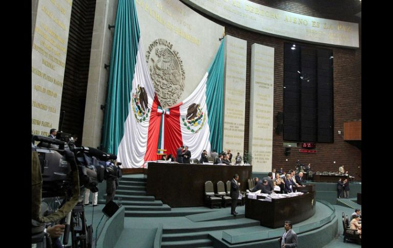 La Cámara de Diputados abrirá este martes, a las 11:00 horas, el periodo extraordinario. ARCHIVO /