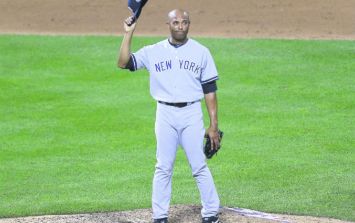 mariano rivera pitcheo