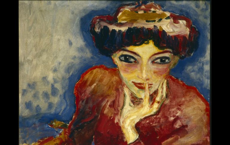 El valioso cuadro ''La penseuse'', del artista holandés Kees Van Dongen es robado. ESPECIAL /