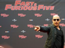 Vin diesel, alcanzó la fama gracias a que protagonizó la saga ''Rápidos y furiosos''. ARCHIVO /