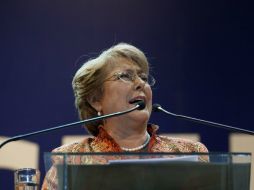 ''Yo quiero insistir: No voy a juntarme con él porque mi agenda no me lo permite'', dijo Bachelet. ARCHIVO /