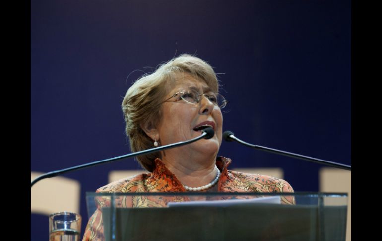 ''Yo quiero insistir: No voy a juntarme con él porque mi agenda no me lo permite'', dijo Bachelet. ARCHIVO /