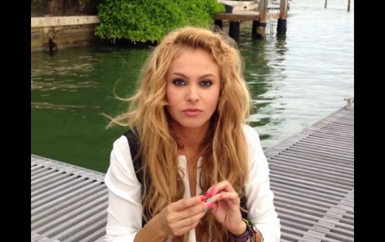 Paulina Rubio ha sido relacionada en forma sentimental con Gerardo Bazúa, ex participante de ''La Voz... México''. ARCHIVO /