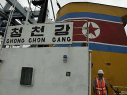 Corea del Norte pide liberación de buque con armas cubanas y afirma que su transporte es ''legítimo''. ARCHIVO /