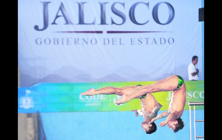 En forma. Iván García y Germán Sánchez (primer plano) vienen de ganar el bronce en la Universiada Mundial de Kazán 2013. EL INFORMADOR /