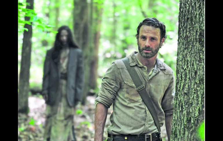 Andrew Lincoln interpreta a ''Rick Grimes'', el protagonista de la serie. AP /