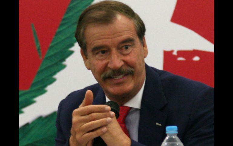 Vicente Fox afirma que el futuro la violencia en el país empeorará si se continúa sin legalizar la mariguana. NTX /