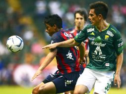 Accion del partido entre León y Atlante de la Jornada 1 del torneo. MEXSPORT /