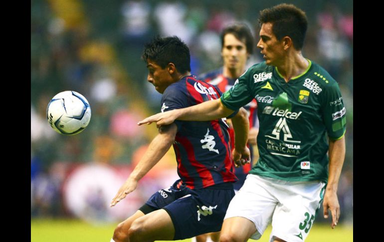 Accion del partido entre León y Atlante de la Jornada 1 del torneo. MEXSPORT /