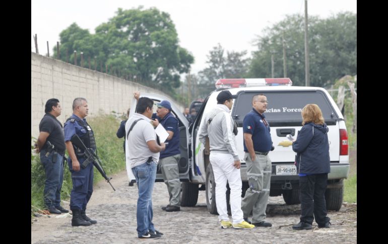 Alrededor de las 8:00 horas de este domingo fueron encontrados dos cuerpos en la colonia Las Pomas.  /