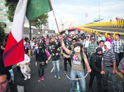 Aspecto de una marcha en el Distrito Federal en contra de la privatización el pasado 1 de julio. AP /