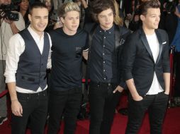 One Direction ha vendido más de 29 millones de discos en todo el mundo de sus dos trabajos. ARCHIVO /