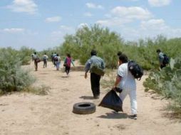 El ahora occiso era originario de Oaxaca y fue abandonado por un contrabandista. ARCHIVO /