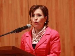 Rosario Robles explicó que el Coneval dará a conocer los resultados sobre la medición de la pobreza. ARCHIVO /